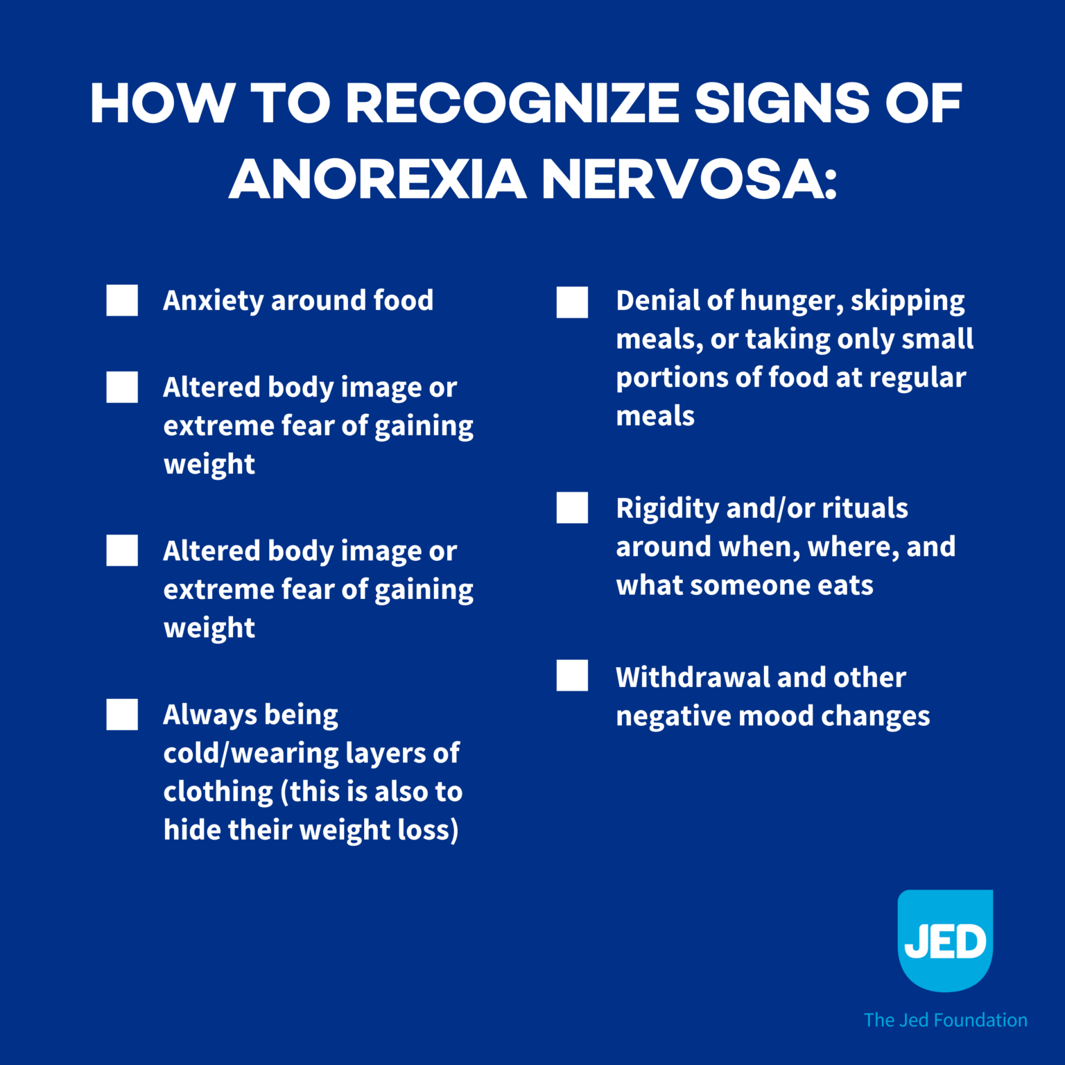 Understanding Anorexia Nervosa | JED