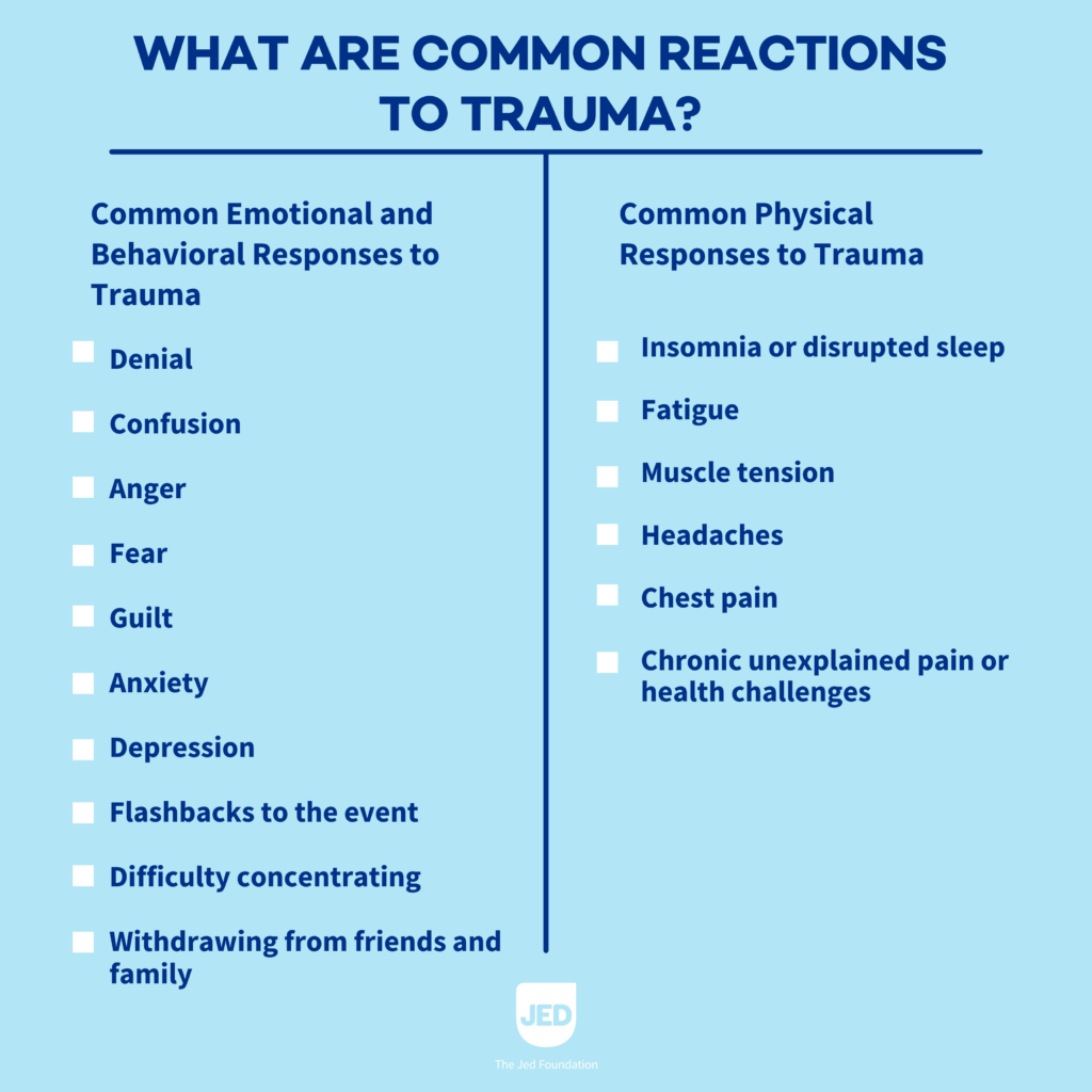 Understanding Emotional Trauma JED