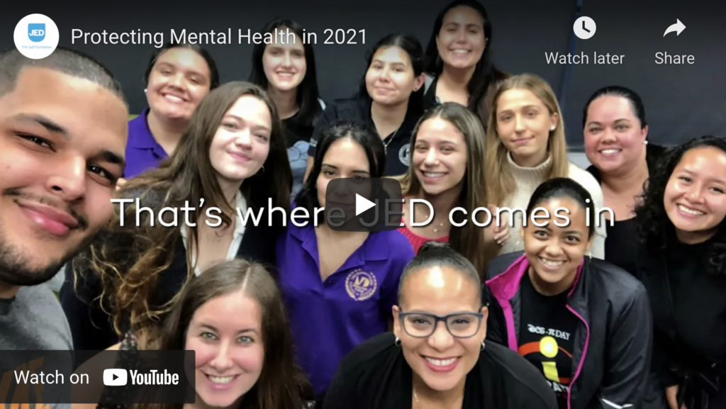 Protecting Mental Health in 2021 The Jed Foundation
