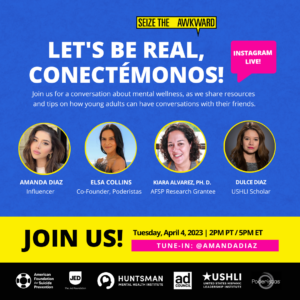 Let's Be Real, conectemonos! event invitation