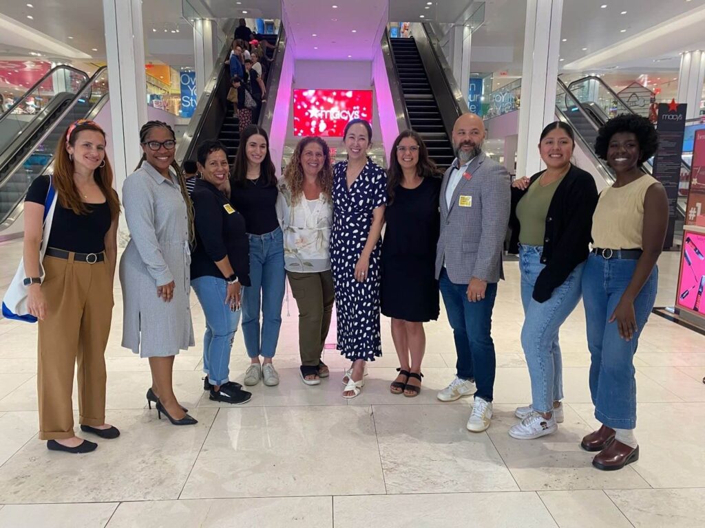 JED’s Chief Development Officer, Adee Shepen, joined NAMI’s Director of External Relations, Kate Kennedy-Lynch, at Macy’s Herald Square in New York City for the Macy's kick-off fundraising event.