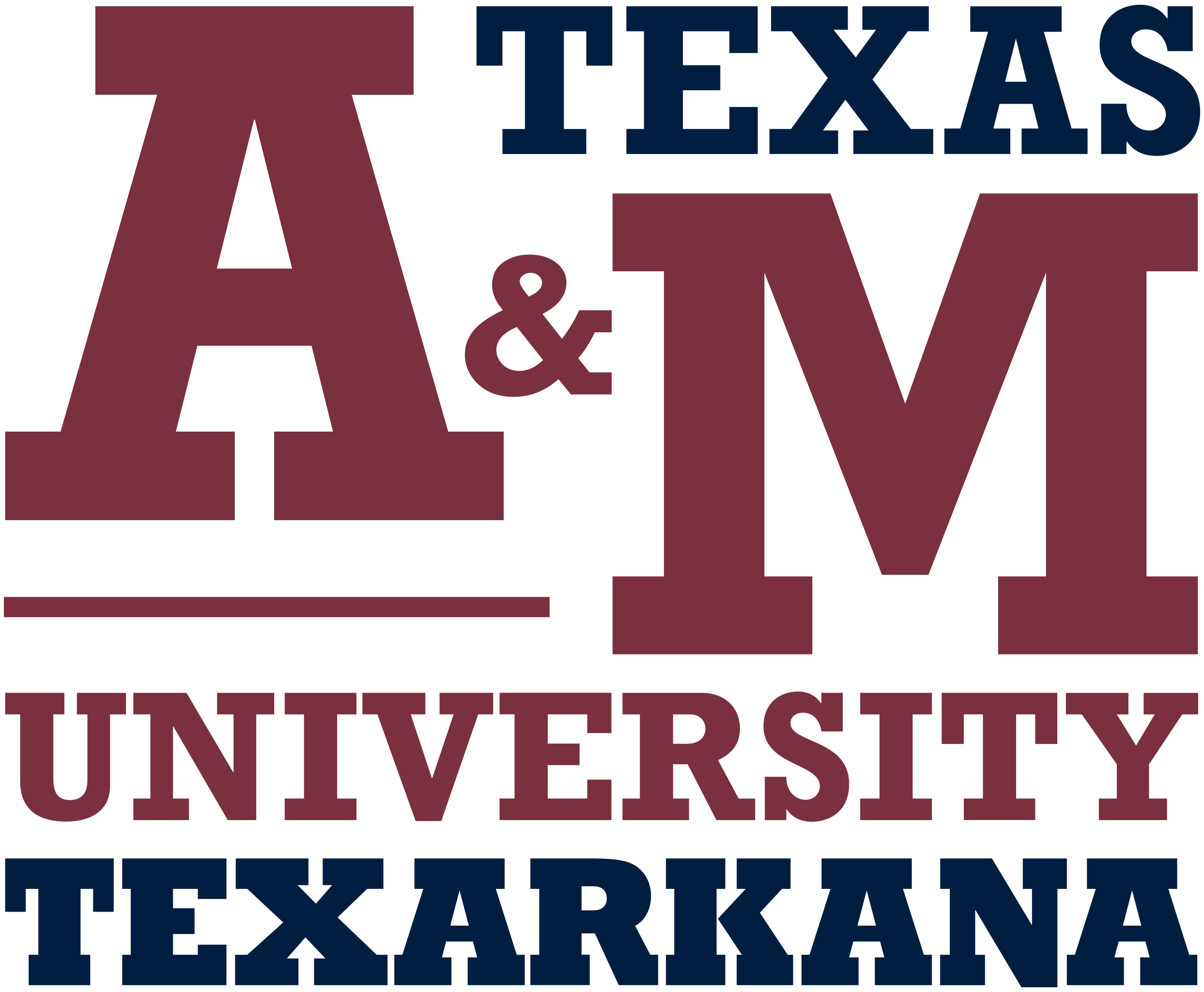 Texas A&M University Texarkana logo