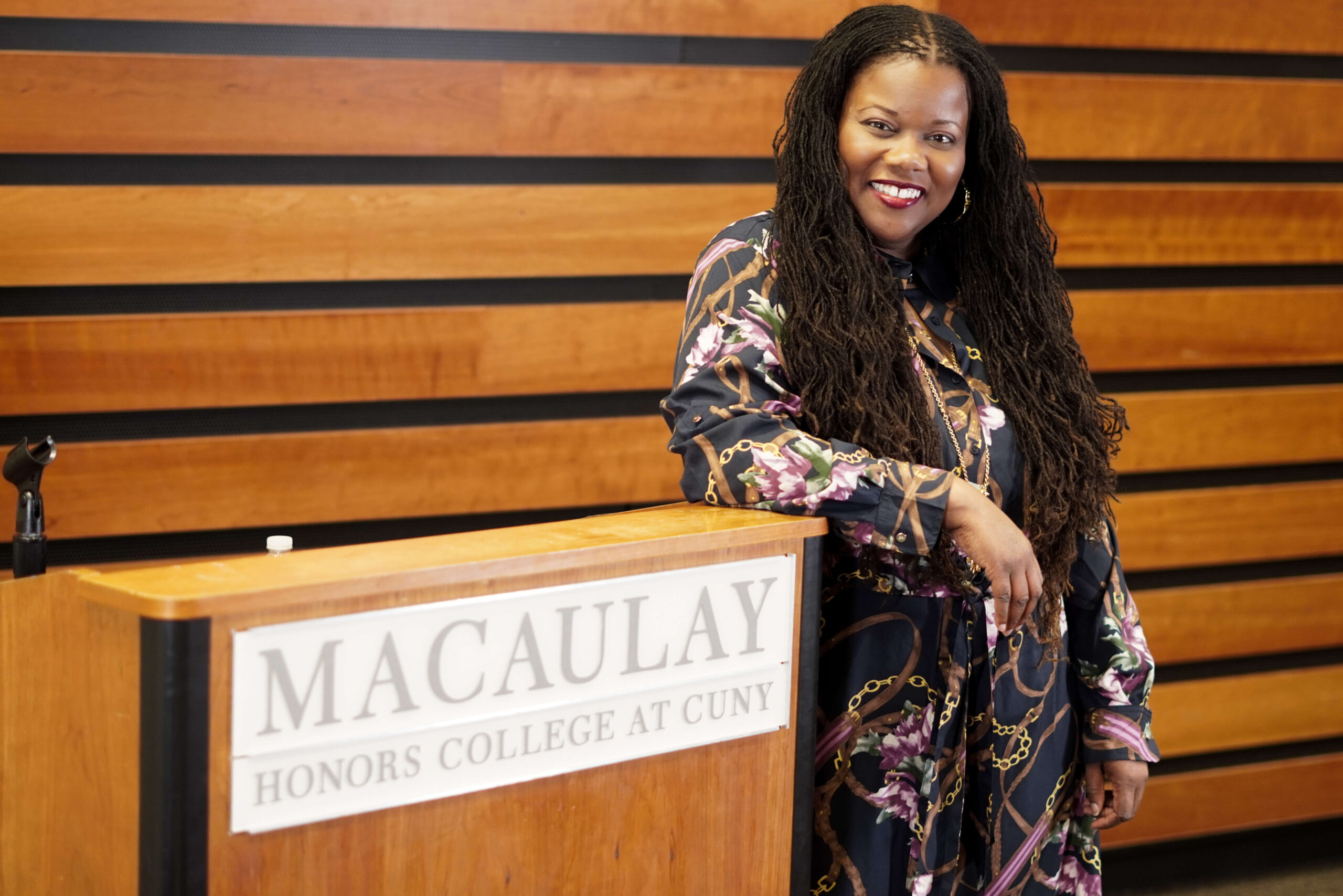 Dara Byrne, dean of CUNY Macaulay